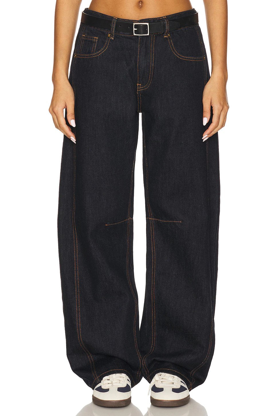 Jeans à jambes larges modèle Renacida