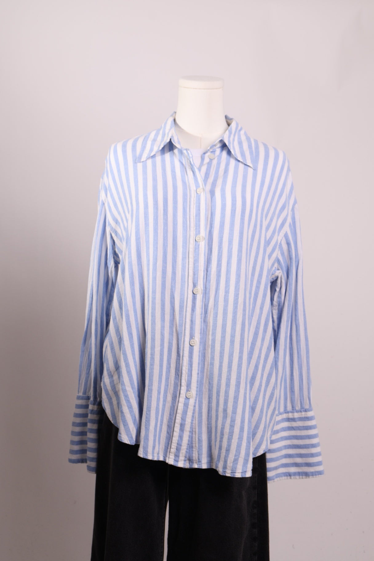 Chemise bord de mer en mélange de lin