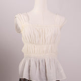 Camisole fluide et semi-transparente