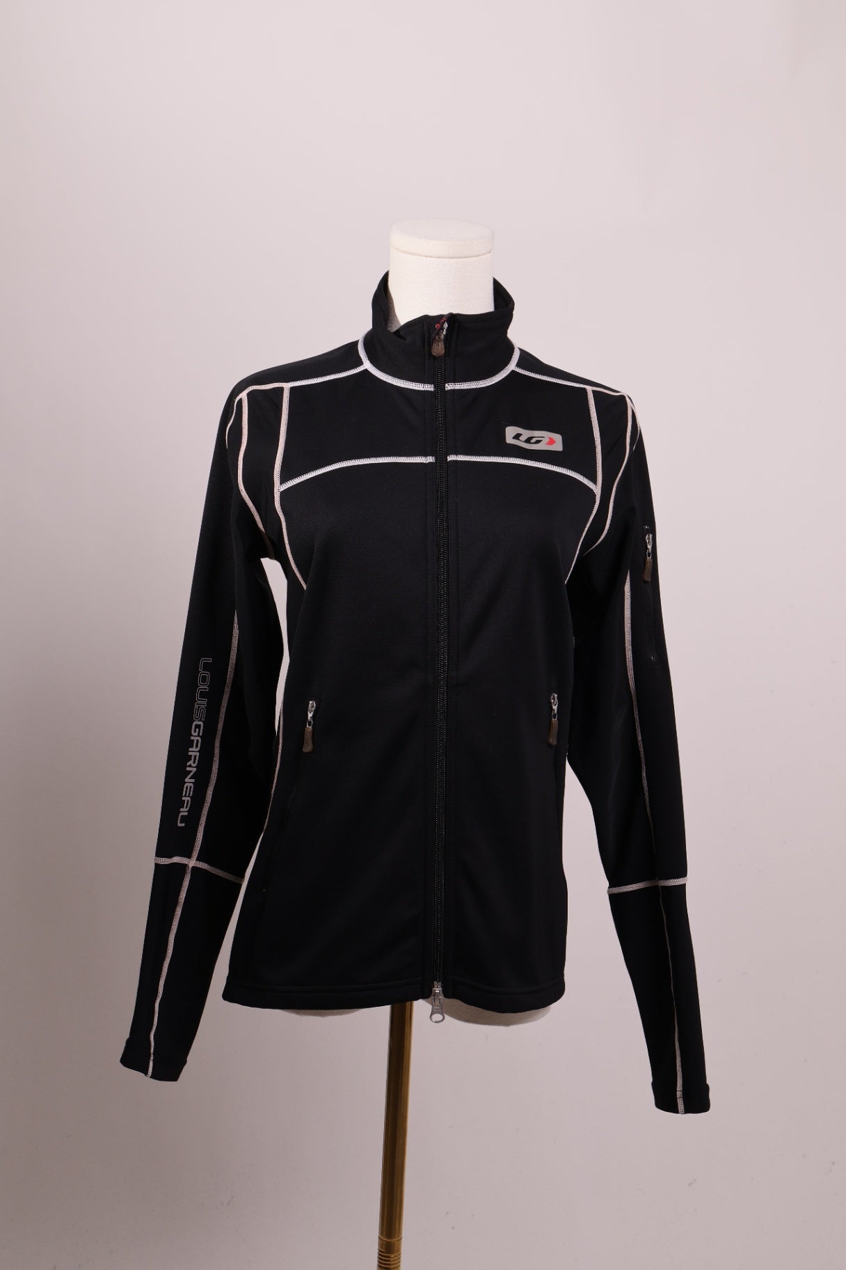 Veste technique à zip complet