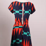 Robe à imprimé géométrique