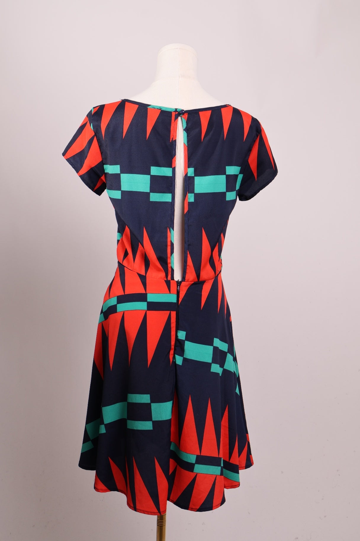 Robe à imprimé géométrique