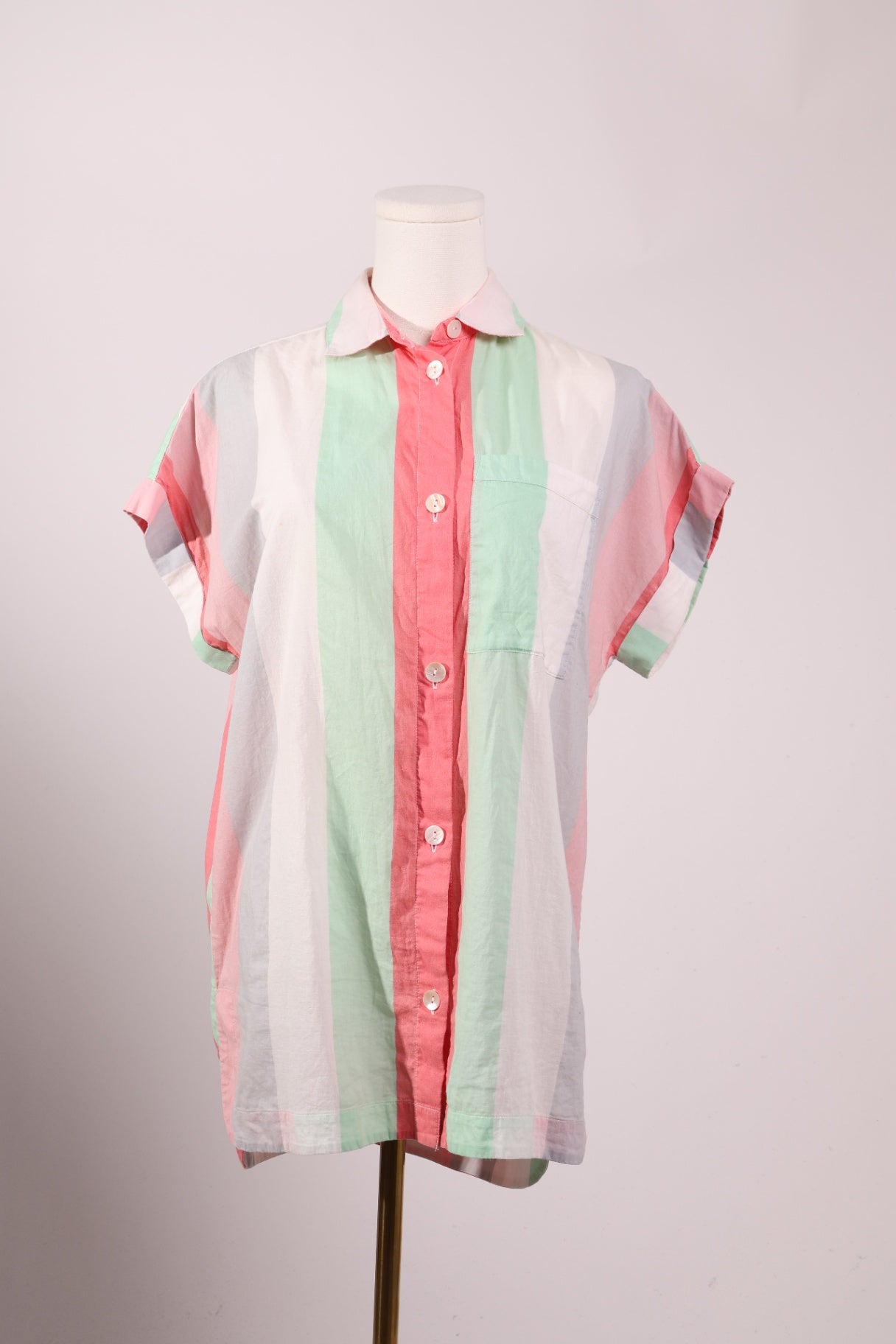 Chemise estivale rayée