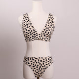 Bikini à pois (3 morceaux)