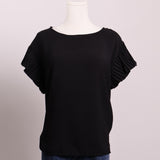 Blouse fluide à manches volantes