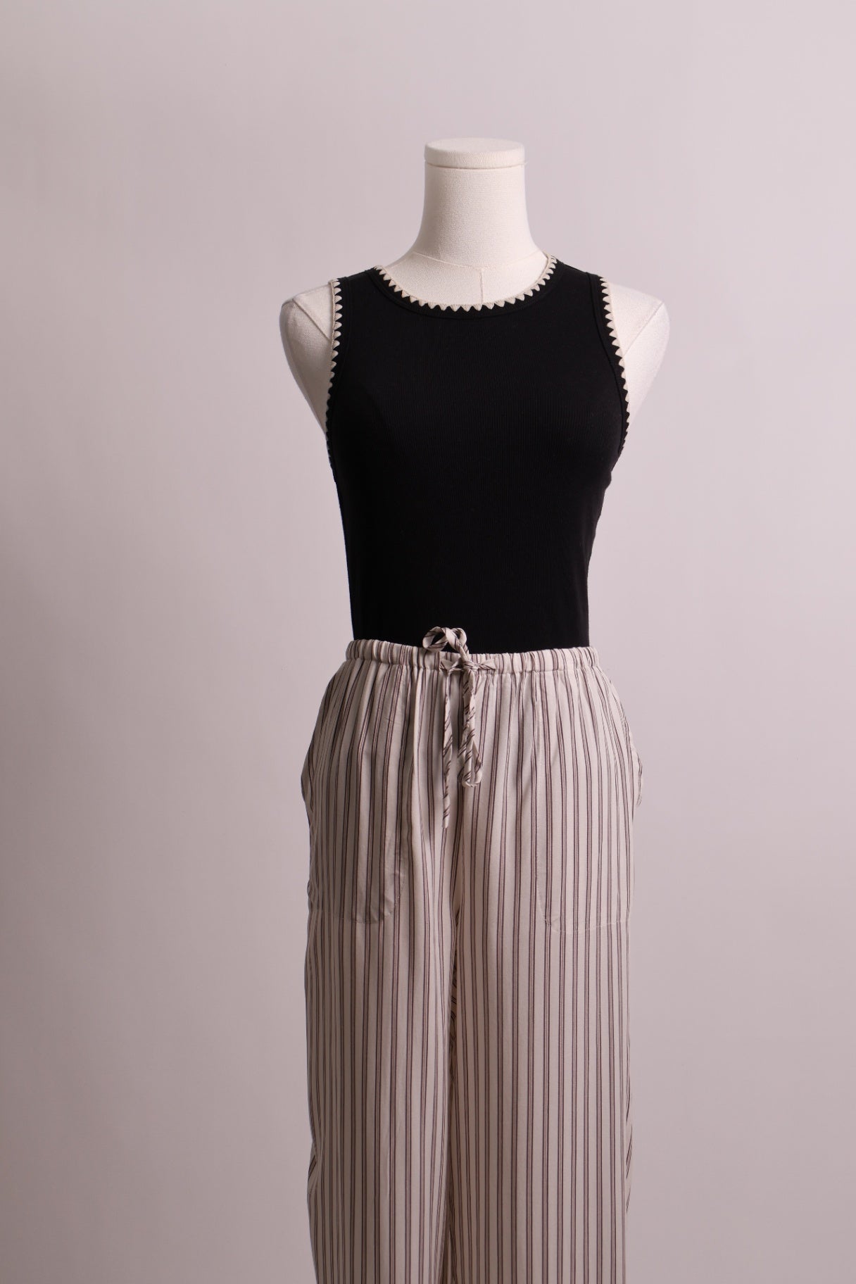 Camisole avec bordure crochet