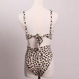 Bikini à pois (3 morceaux)