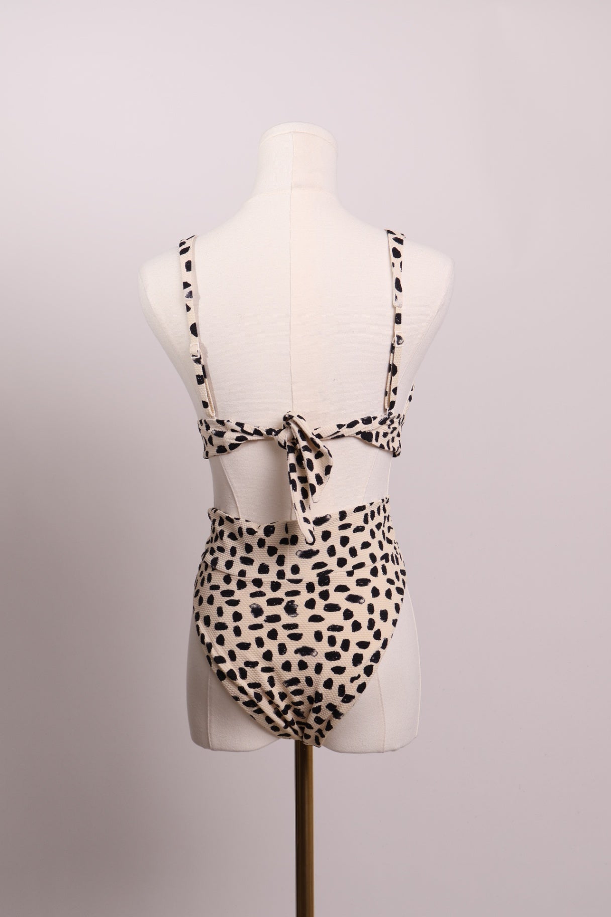 Bikini à pois (3 morceaux)