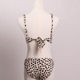Bikini à pois (3 morceaux)