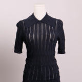 Pull en maille à col Claudine