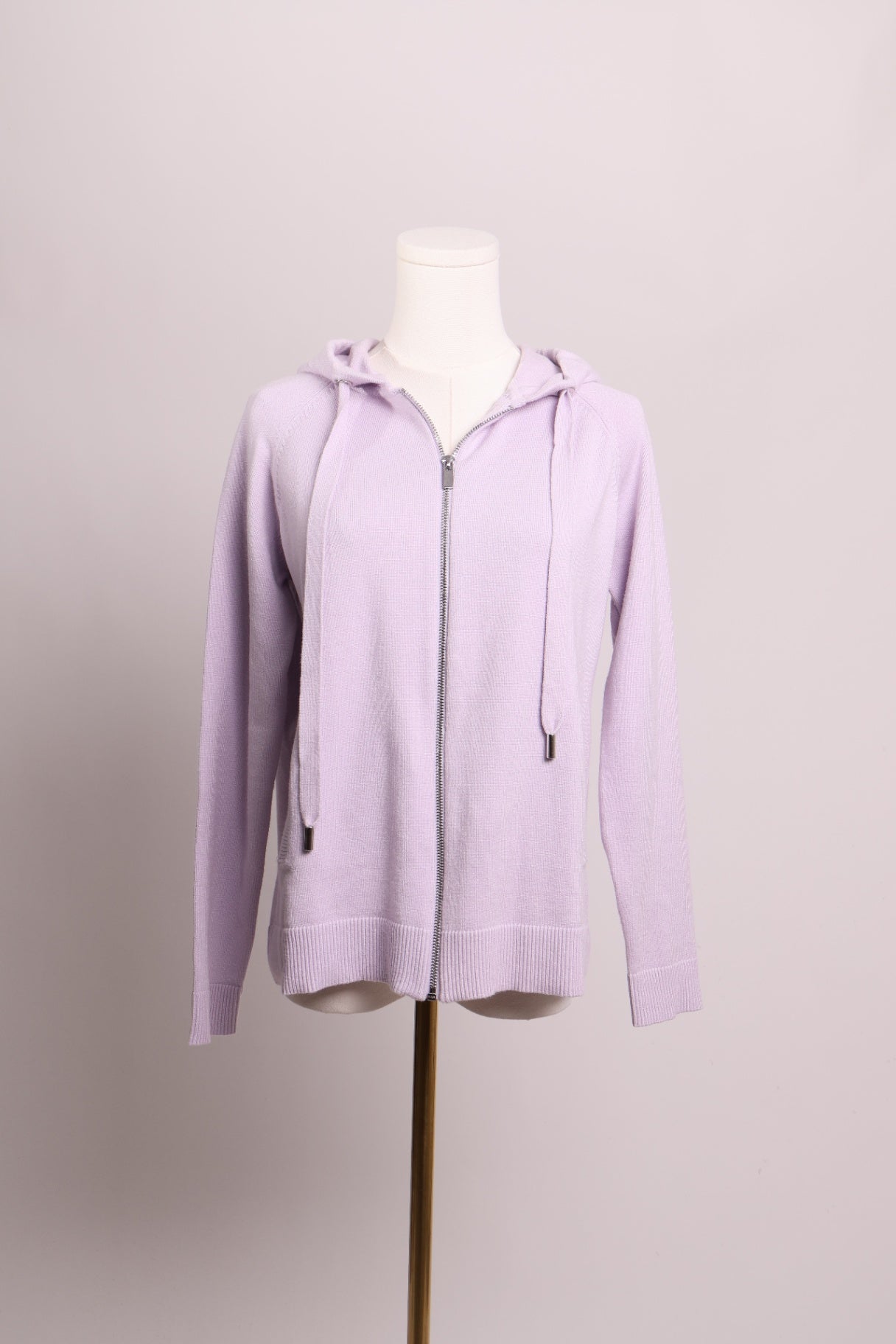 Veste à capuchon en maille 