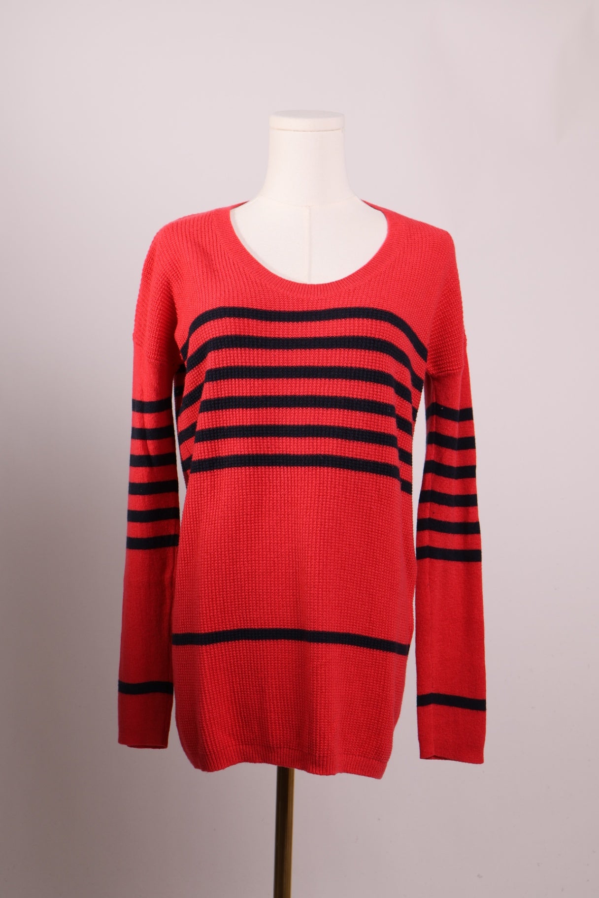 Tricot long avec rayures