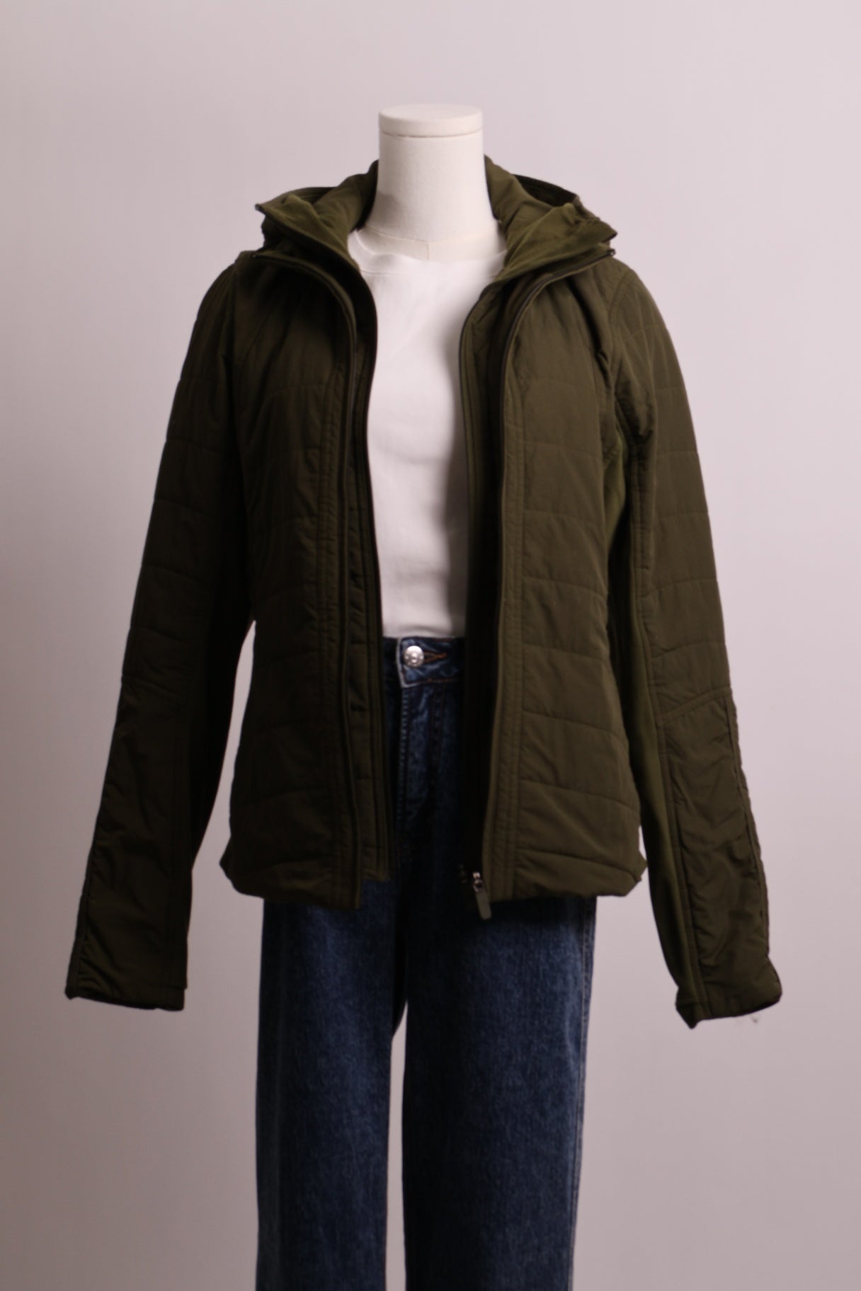 Manteau léger double zip