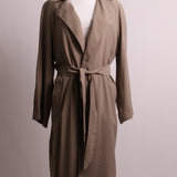 Manteau trench léger taupe