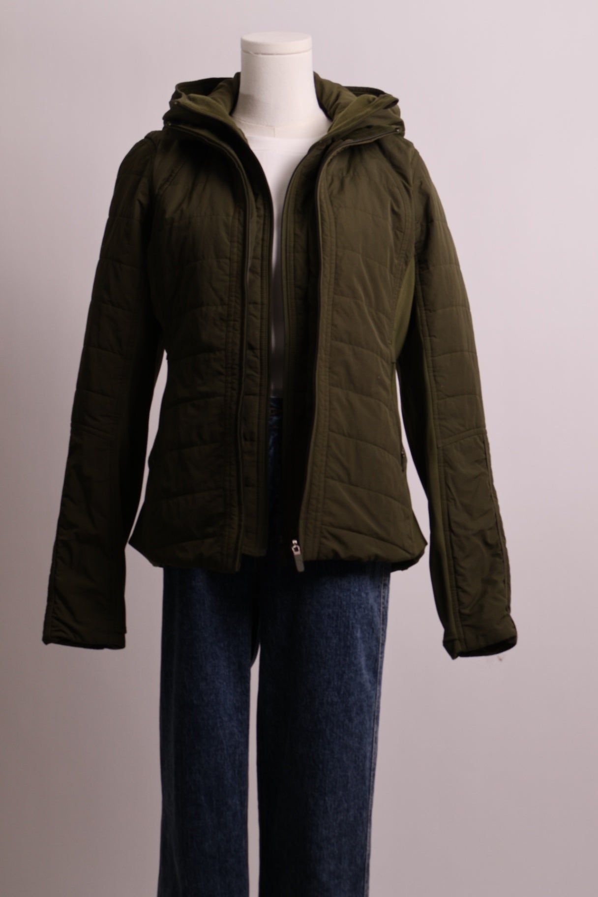 Manteau léger double zip