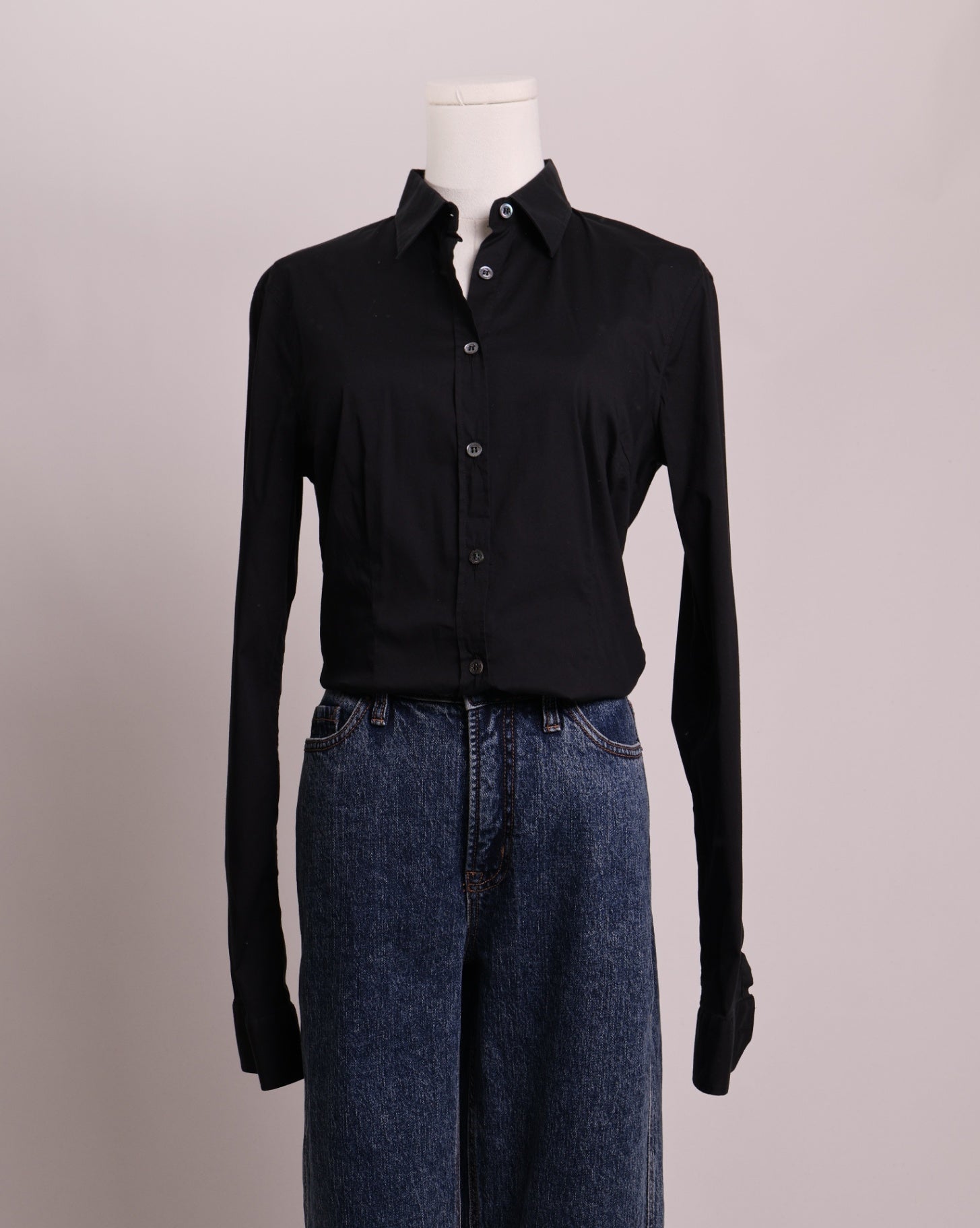 Chemise ajustée fait en Italie