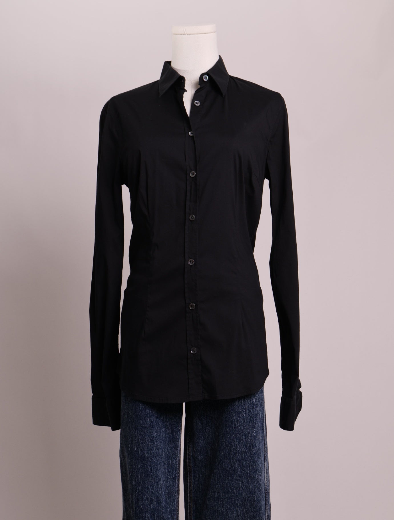 Chemise ajustée fait en Italie