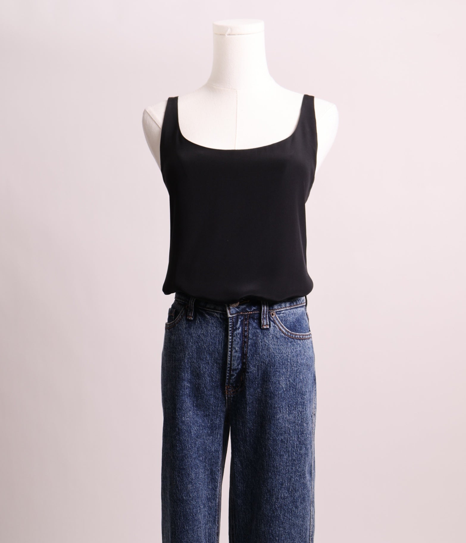 Camisole noire fluide