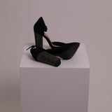 Talons hauts avec brillants sur le talon