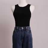 Justaucorps (bodysuit) camisole moulant