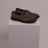 Loafers penny en suède
