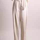 Pantalon scintillant avec détails aux coutures