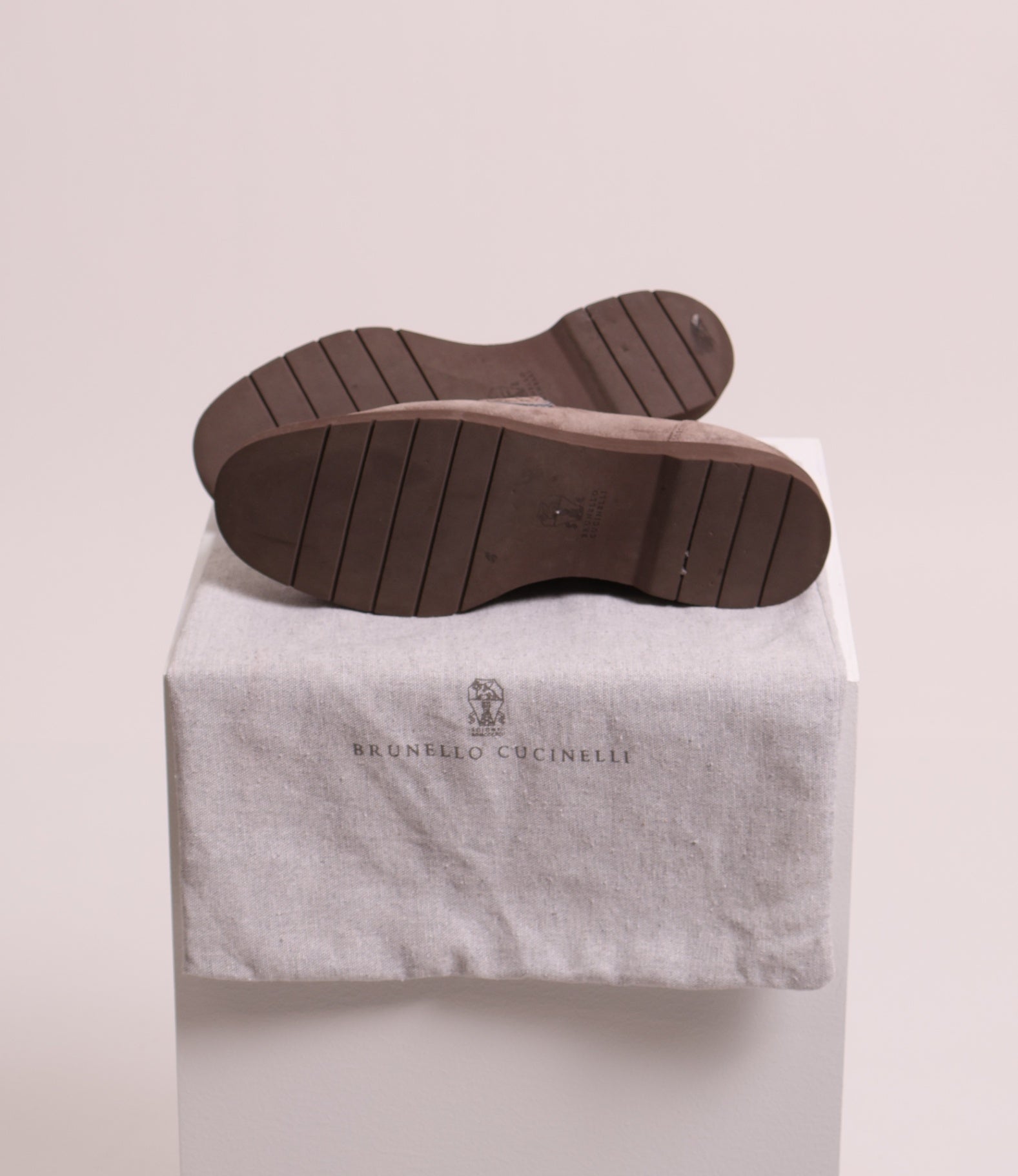Loafers penny en suède