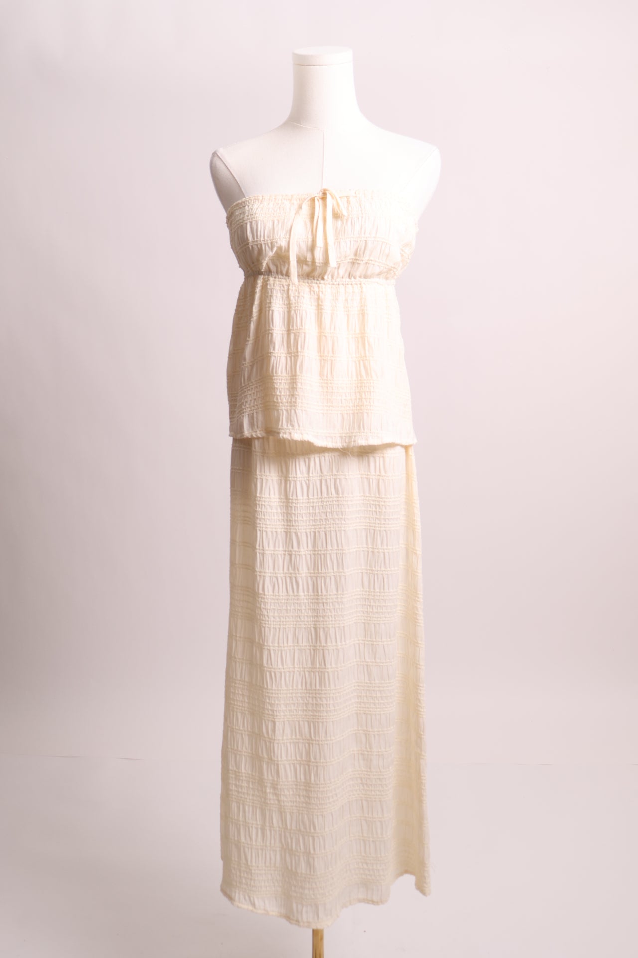 Ensemble jupe longue et top bustier
