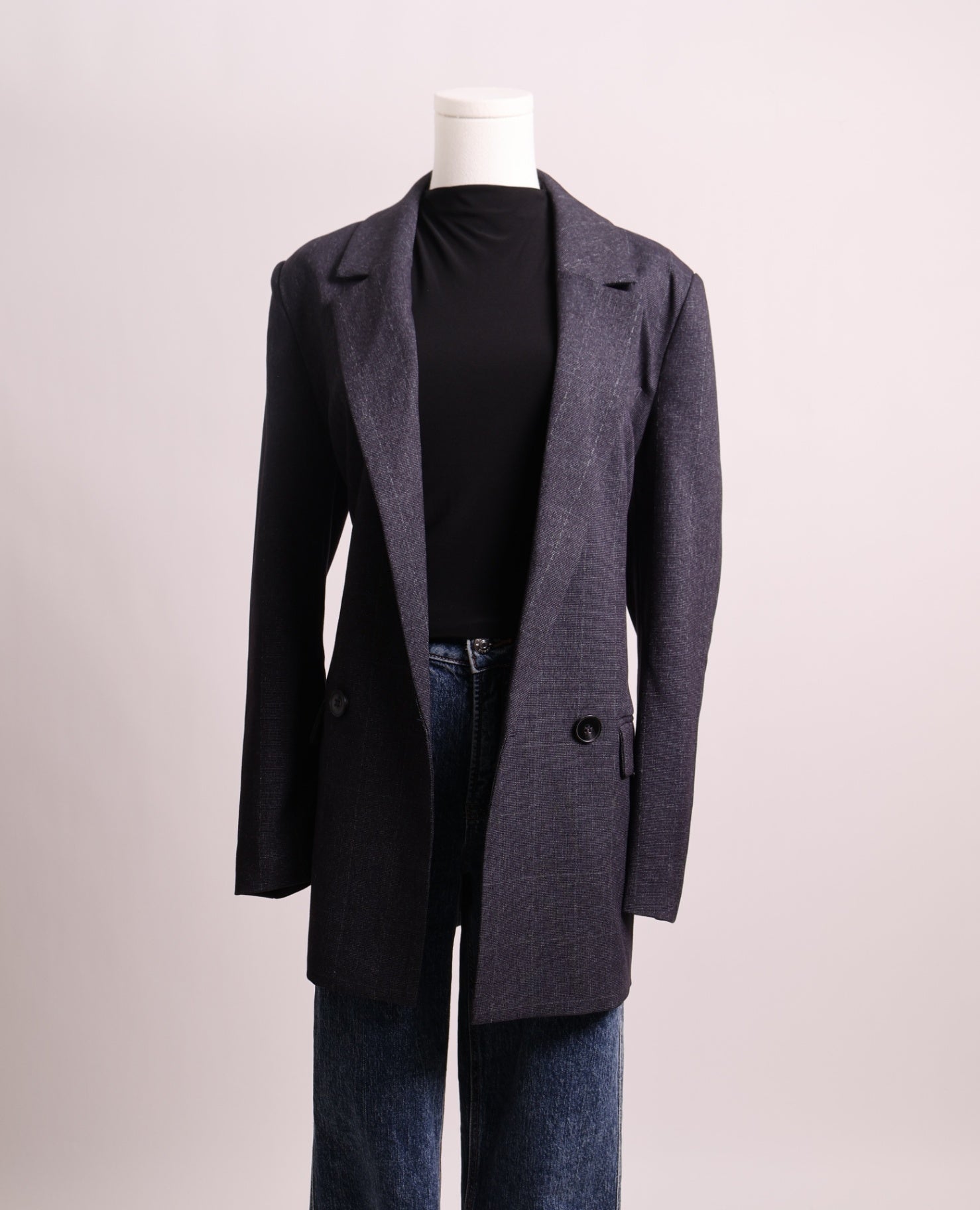 Veston à boutonnière double