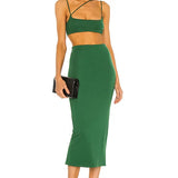 Ensemble jupe et crop top