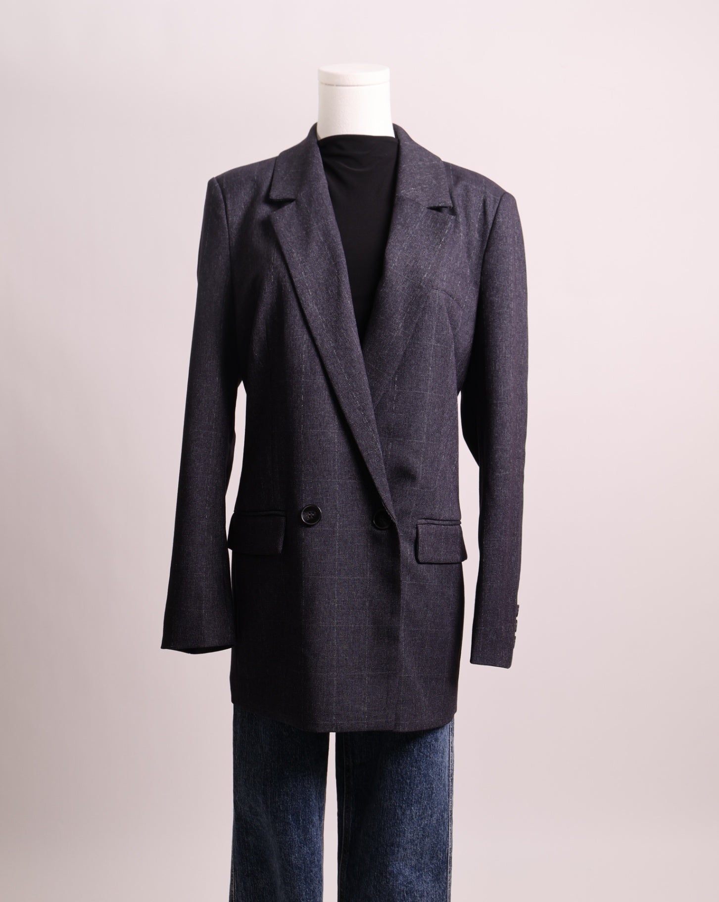 Veston à boutonnière double