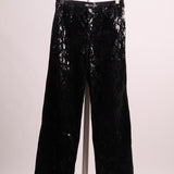 Pantalon jambes larges à paillettes