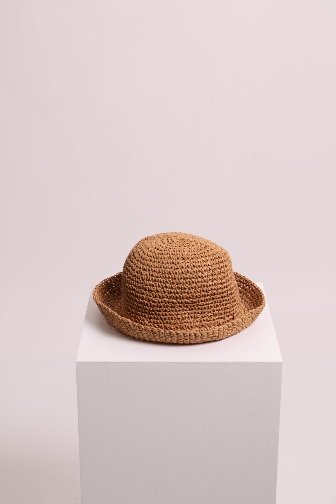 Bucket hat en paille