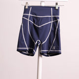 Legging court avec surcoutures et top assorti