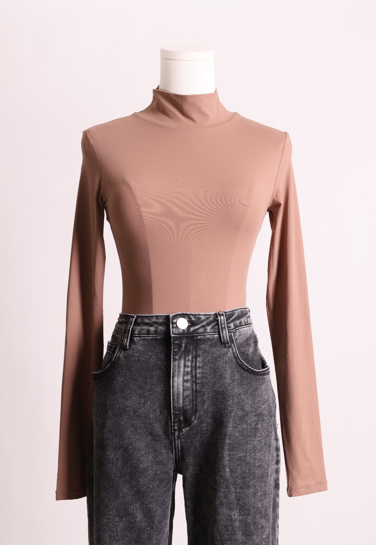 Justaucorps (Bodysuit) à col montant