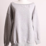Coton ouaté "oversized" avec col large