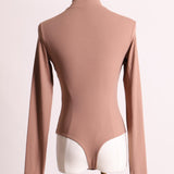 Justaucorps (Bodysuit) à col montant