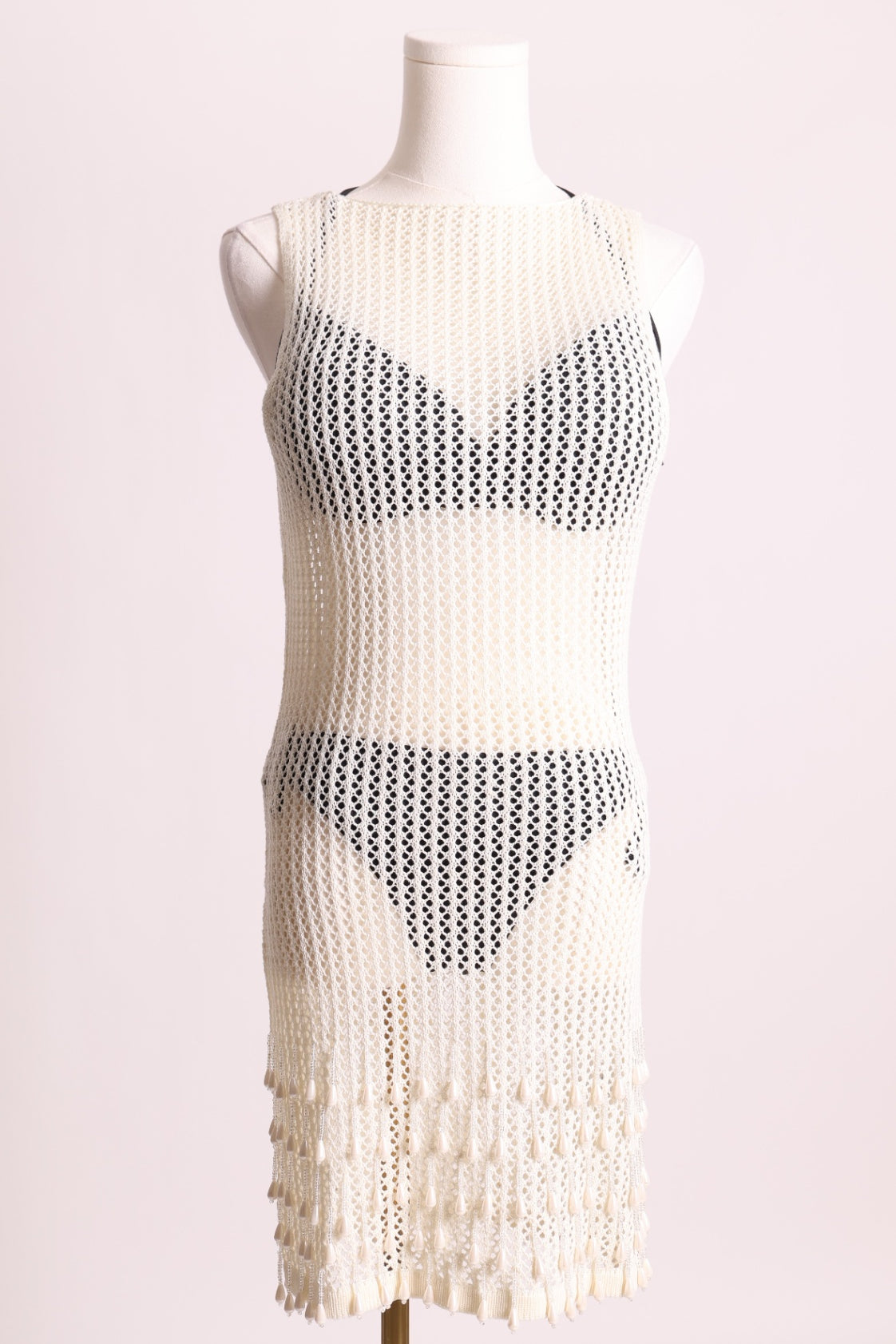 Robe/Cache-maillot à dos ouvert 