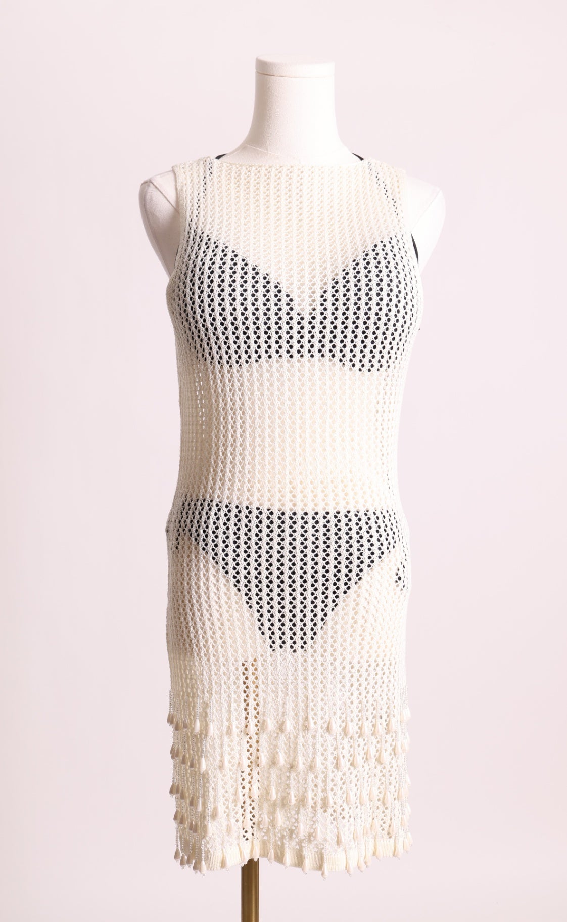 Robe/Cache-maillot à dos ouvert 