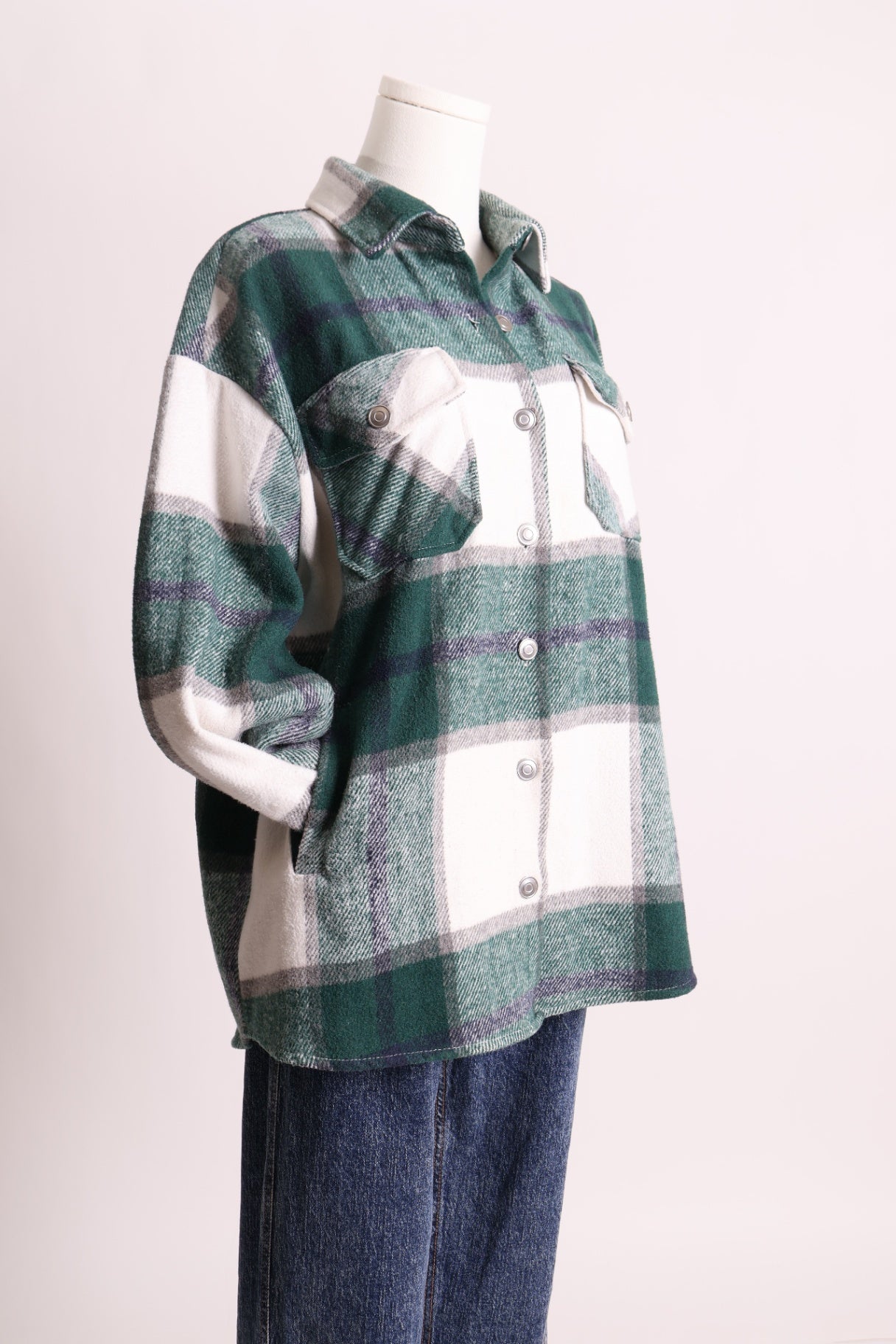 Veste à gros carreaux