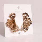 Boucles d'oreilles en forme de pétales