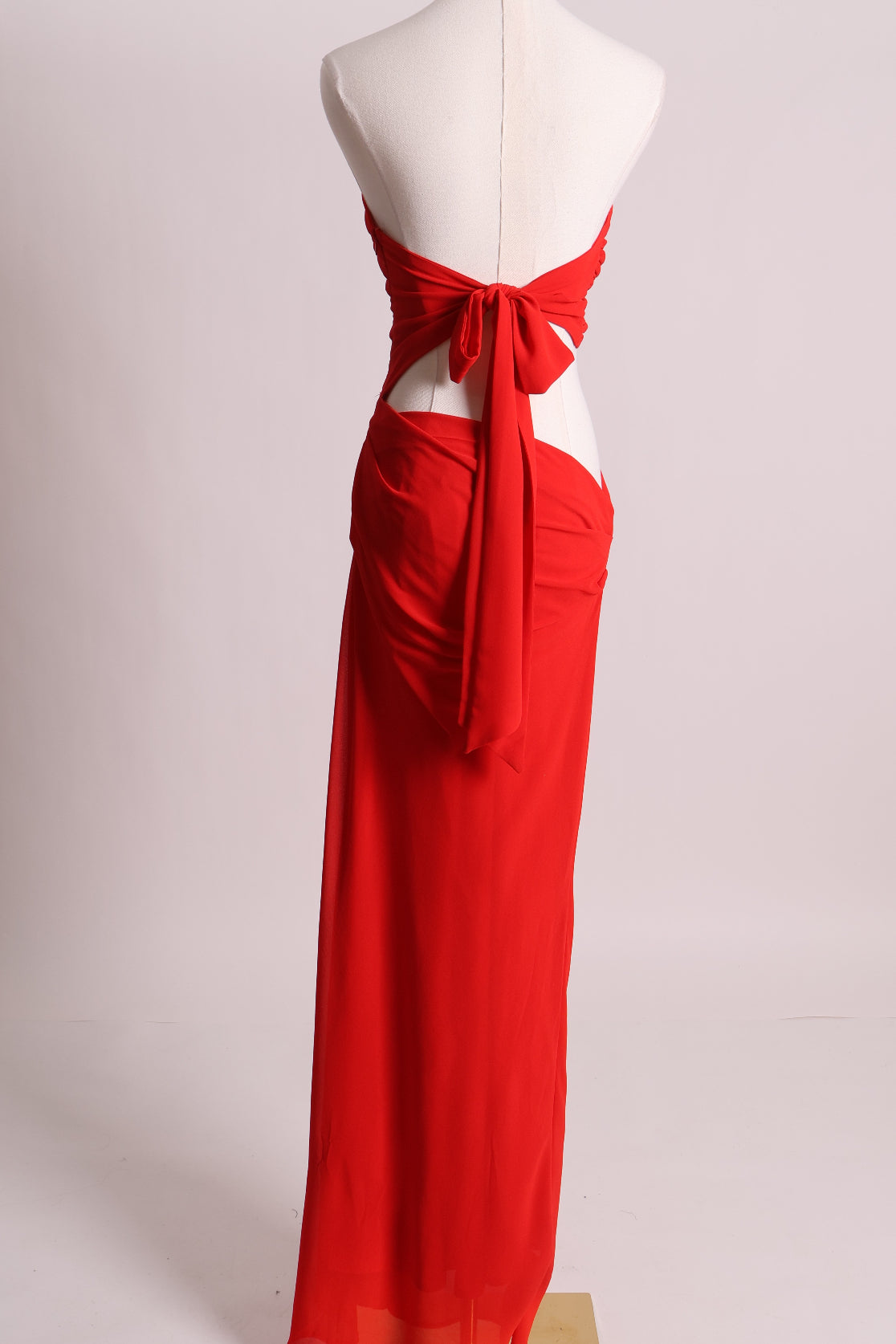 Robe longue avec cut-out