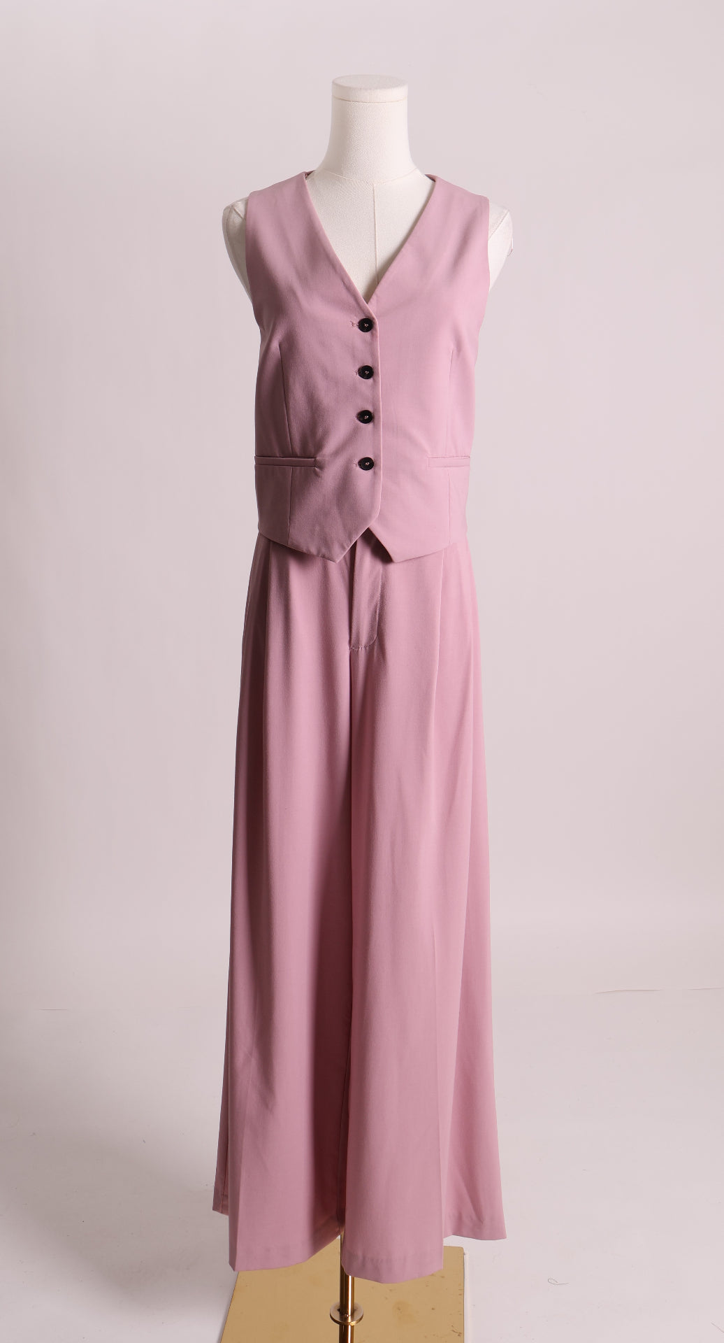 Ensemble assorti tailleur sans manches