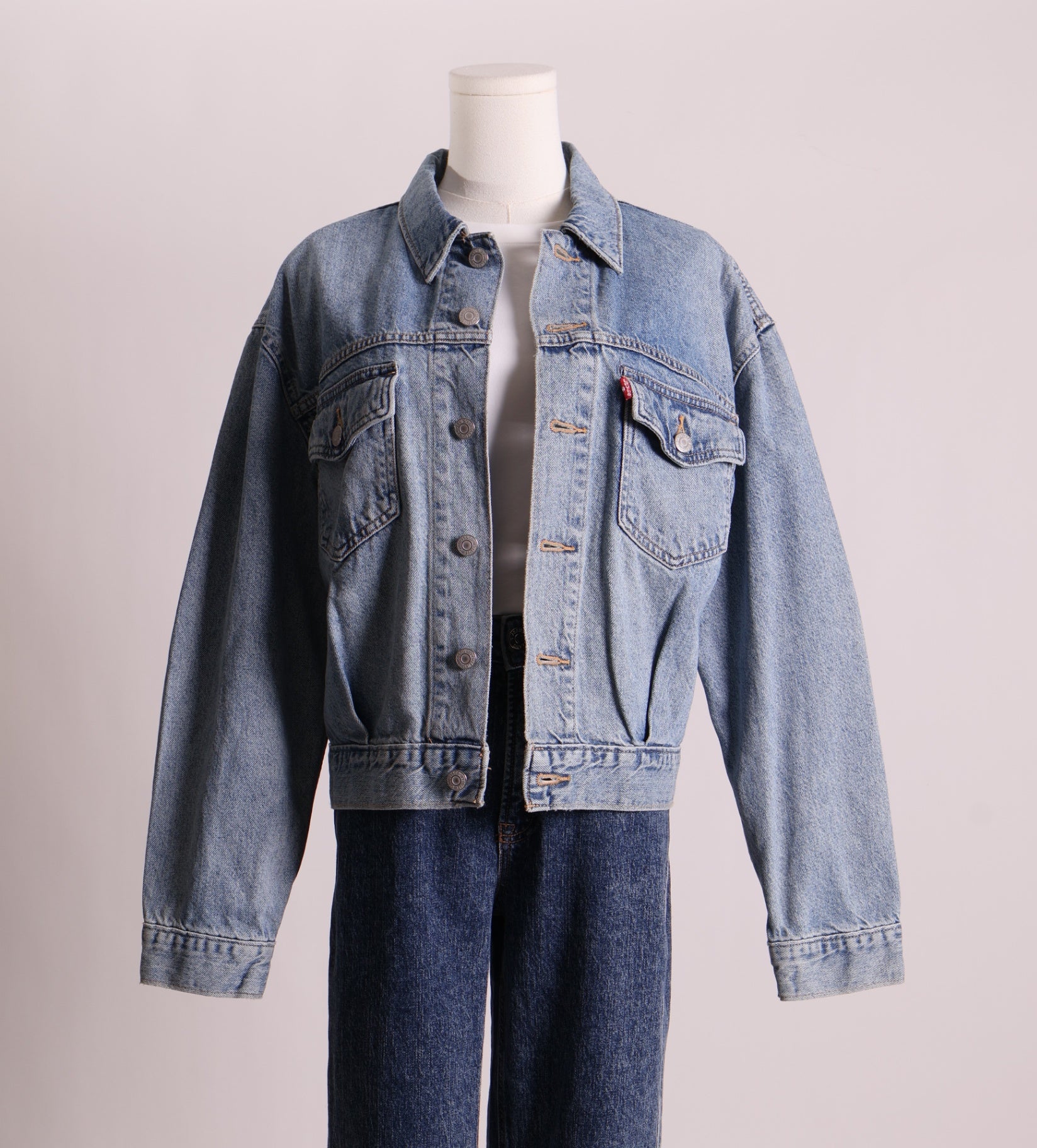 Veste en jeans décontractée