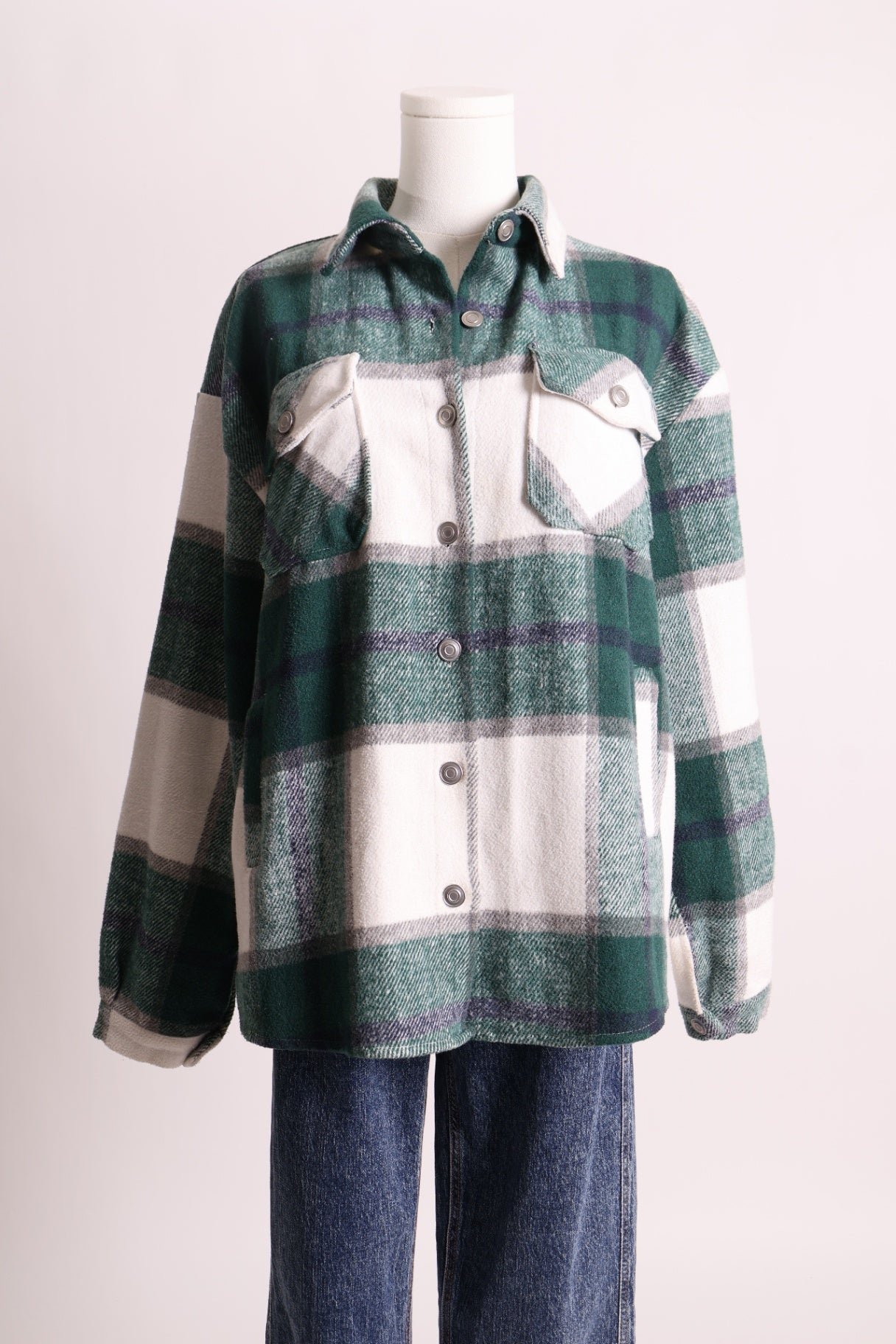 Veste à gros carreaux