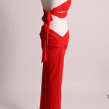 Robe longue avec cut-out