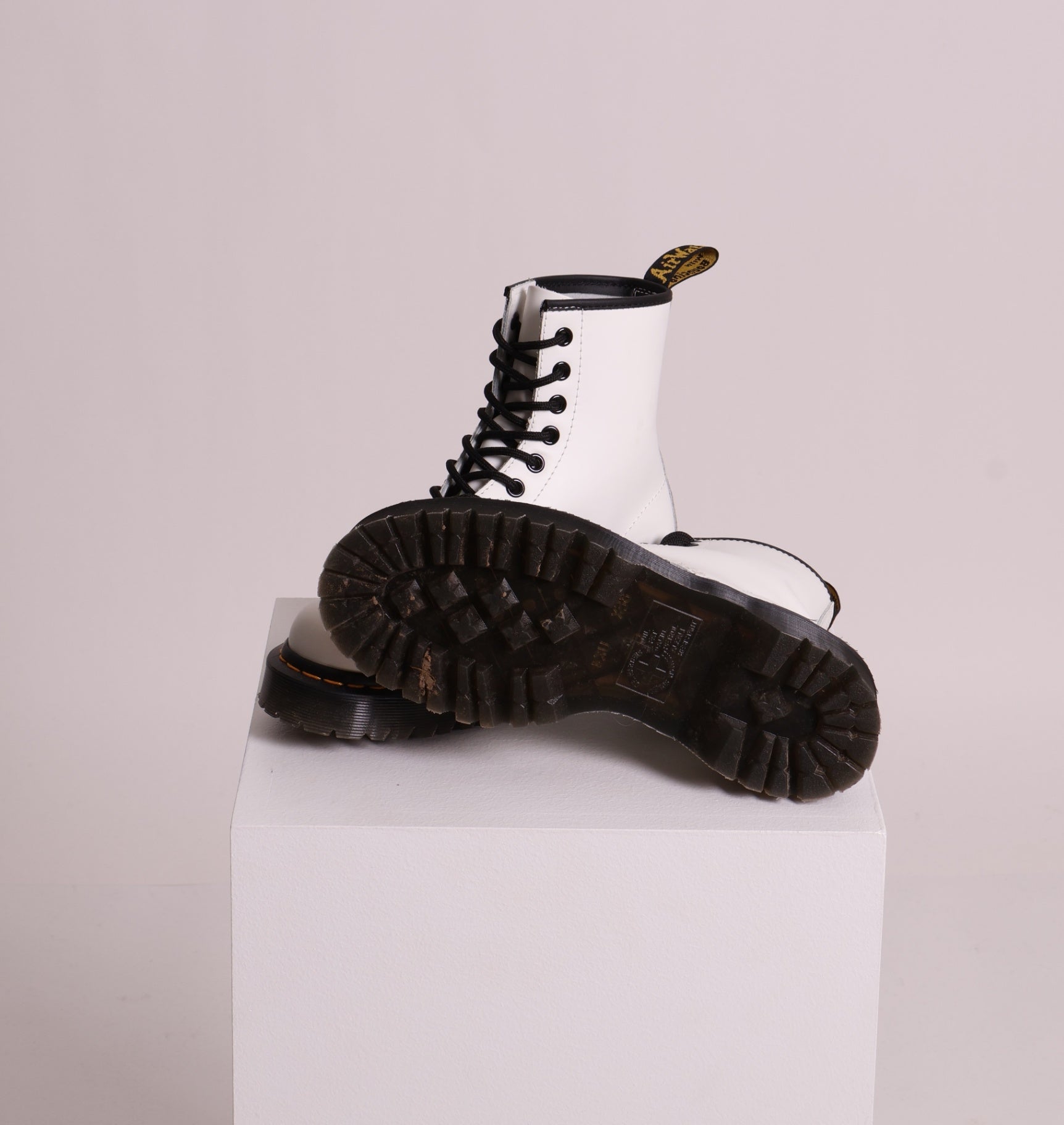 Bottes Dr.Martens avec semelles noires