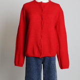 Cardigan classique à col rond
