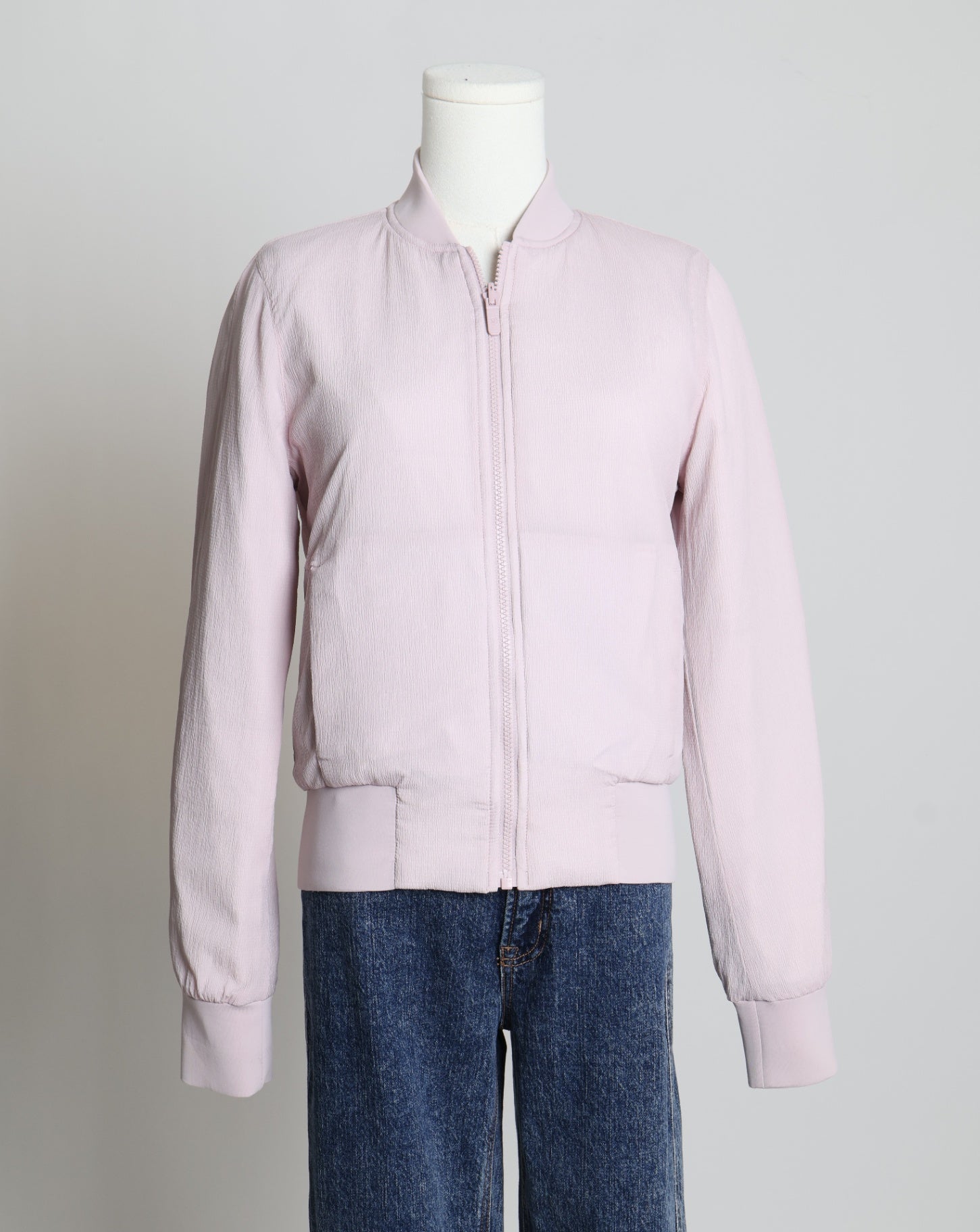 Manteau style bomber réversible