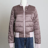 Manteau style bomber réversible